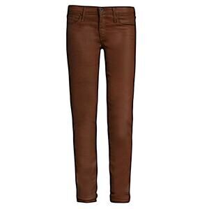 AG Adriano Goldschmied Brown Waxed Legging Pants - Size 24
